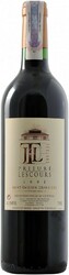 Вино Chateau Prieure Lescours, Saint-Emilion Grand Cru AOC, 2002