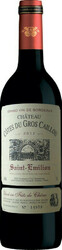 Вино Chateau Cotes du Gros Caillou, Saint-Emilion AOC, 2012