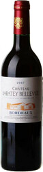 Вино Chateau Sabatey-Bellevue, Bordeaux AOC 2007
