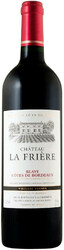 Вино Chateau La Friere. Blaye Cotes de Bordeaux AOC