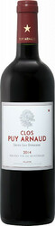 Вино Clos Puy Arnaud, "Cuvee Les Ormeaux", Cotes de Bordeaux AOC, 2014