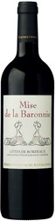 Вино Baron Philippe de Rothschild. "Mise de la Baronnie" Rouge. Cotes de Bordeaux AOC