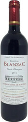 Вино Chateau Blanzac. "Cuvee Veronique". Castillon Cotes de Bordeaux AOC