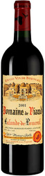 Вино Domaine de Viaud, Lalande de Pomerol AOC, 2001