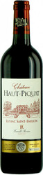 Вино Chateau Haut-Piquat, Lussac Saint-Emilion AOC, 2014