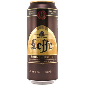 Пиво "Leffe" Brune, in can, 0.5 л