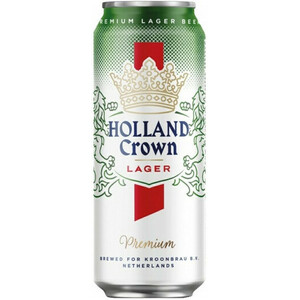 Пиво "Holland Crown" Premium, in can, 0.5 л