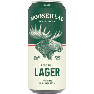 Пиво Moosehead, Lager, in can, 473 мл
