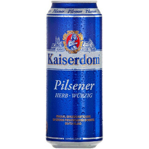 Пиво "Kaiserdom" Pilsener Premium, in can, 0.5 л