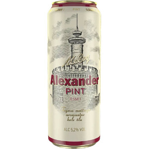 Пиво A. Le Coq, "Alexander", in can, 568 мл