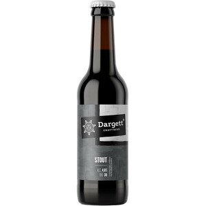 Пиво "Dargett" Stout, 0.33 л