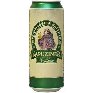 Пиво "Kapuziner" Weissbier, in can, 0.5 л
