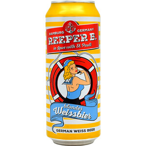 Пиво "Reeper B." Blondes Weissbier,  in can, 0.5 л