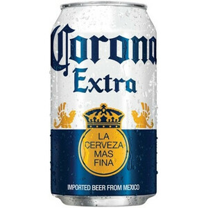 Пиво "Corona" Extra, in can, 0.33 л