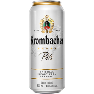 Пиво Krombacher, Pils, in can, 0.5 л