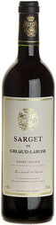 Вино "Sarget du Gruaud-Larose", AOC Saint-Julien, 2002
