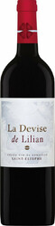 Вино  "La Devise de Lilian", Saint-Estephe AOC, 2010