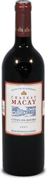 Вино Chateau Macay Cotes de Bourg AOC 2005