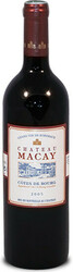 Вино Chateau Macay Cotes de Bourg AOC