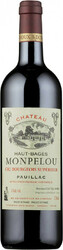 Вино Chateau Haut-Bages Monpelou, Pauillac AOC, 2016