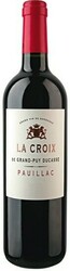 Вино "La Croix" de Grand-Puy Ducasse, Pauillac AOC, 2014