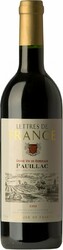 Вино Maison Bouey, Lettres de France, Pauillac AOC, 2002