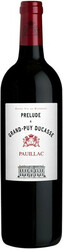 Вино "Prelude" a Grand-Puy Ducasse. Pauillac AOC