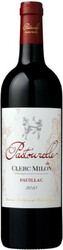 Вино "Pastourelle de Clerc Milon", Pauillac AOC, 2010