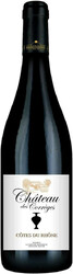 Вино Chateau des Correge. Cotes du Rhone Rouge AOC