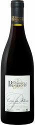 Вино Domaine de la Presidente. Cotes du Rhone AOC Rouge