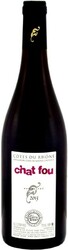 Вино Eric Texier. "Chat Fou" Cotes du Rhone AOC