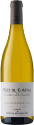 Вино "Clos-du-Chateau" de Puligny-Montrachet. Bourgogne AOC