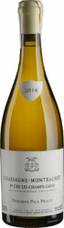Вино Domaine Paul Pillot. Chassagne-Montrachet 1-er Cru "Les Champs-Gains" AOC
