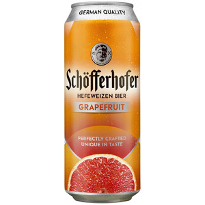 Пиво "Schofferhofer" Grapefruit, in can, 0.5 л