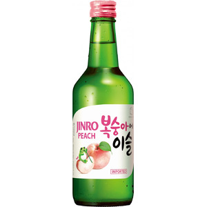 Водка "Jinro" Peach Soju, 360 мл