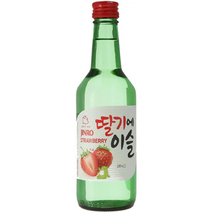 Водка "Jinro" Strawberry Soju, 360 мл