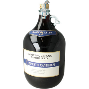 Вино Caldirola, "Maestri Cantinieri" Montepulciano d'Abruzzo DOC, 5 л