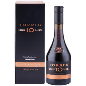 Бренди "Torres 10" Smoked Barrel, gift box, 0.7 л