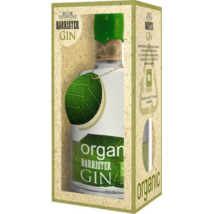 Джин "Barrister" Organic Gin, gift box, 0.7 л