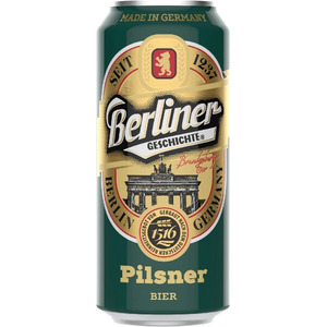 Пиво Eibau, "Berliner Geschichte" Pilsner, in can, 0.5 л