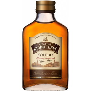 Коньяк "Старый Кенигсберг" 5-летний, фляга, 100 мл