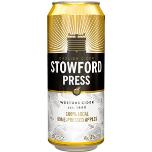 Сидр Westons, "Stowford Press" Medium Dry, in can, 0.5 л