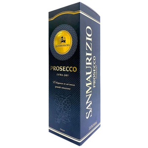 Игристое вино Vallebelbo, "San Maurizio" Prosecco DOC Extra Dry, gift box