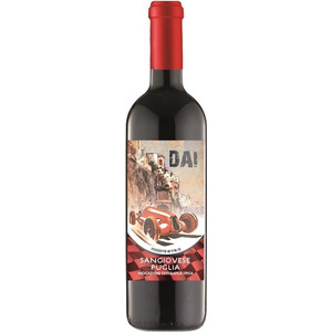 Вино "DAI" Sangiovese. Puglia IGT