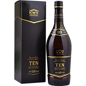 Бренди KWV, 10 Years Old, gift box, 0.75 л