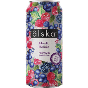 Сидр "Alska" Nordic Berries, in can, 0.44 л