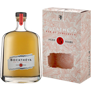 Ром "Bocatheva" Venezuela 5 Years Old, gift box, 0.7 л