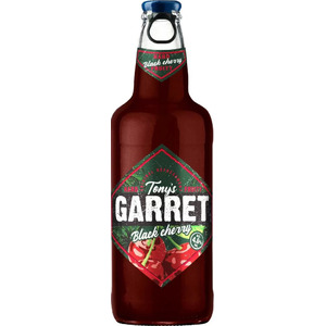 Пиво "Tony's Garret" Hard Black Cherry, 400 мл