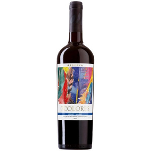 Вино "7 Colores" Reserva Merlot-Malbec, 2021