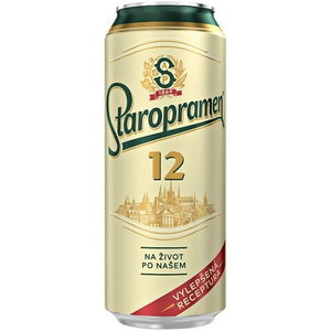 Пиво "Staropramen" 12, in can, 0.5 л